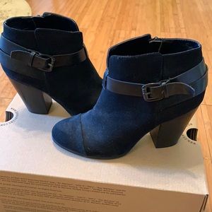 Black ankle boots